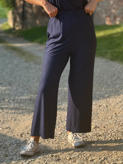 FEELING GOOD pantalone Rugiada Blu