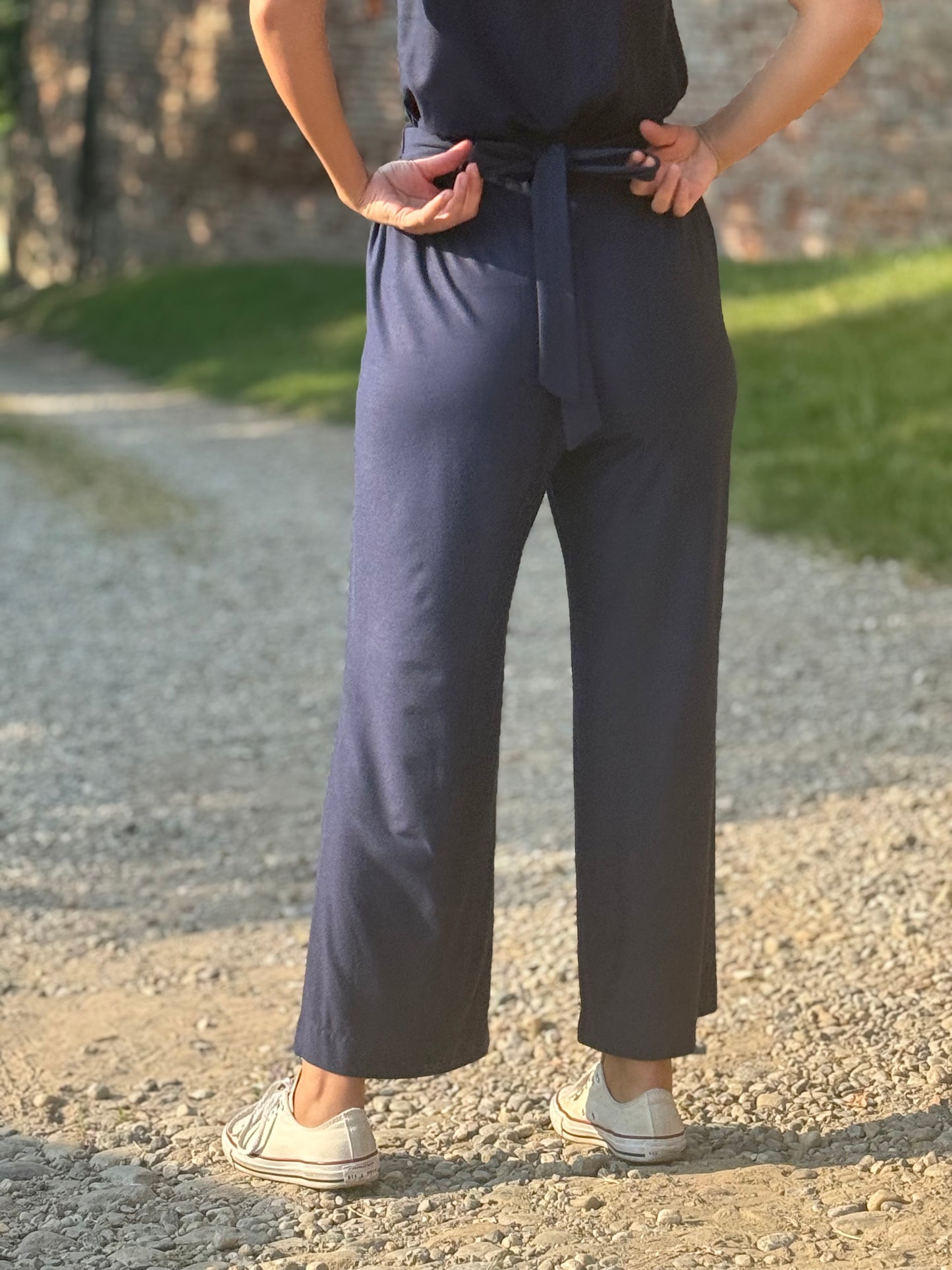 FEELING GOOD pantalone Rugiada Blu