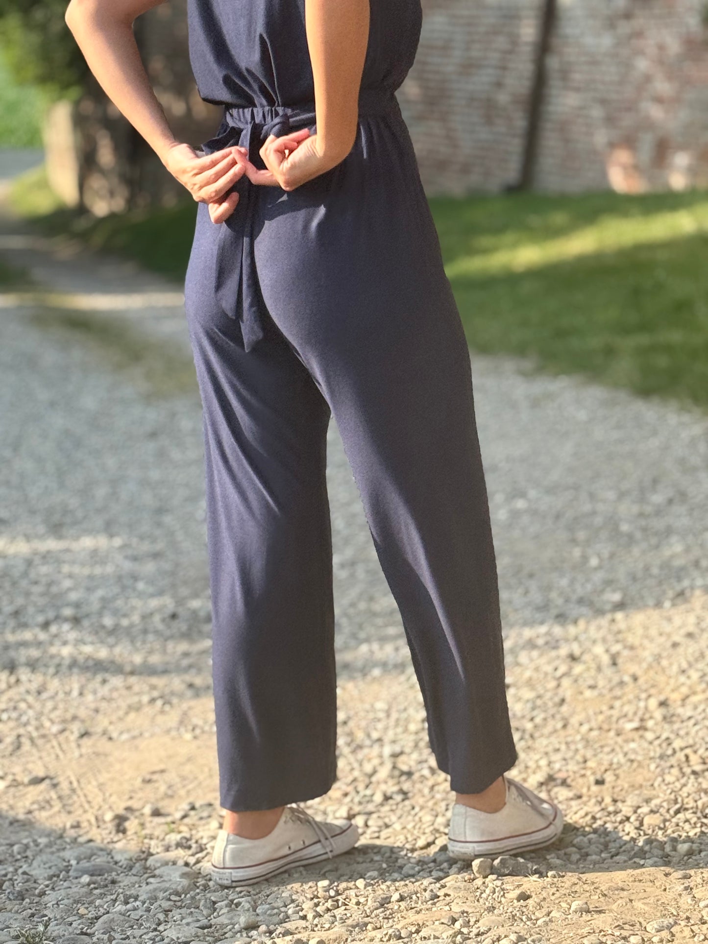 FEELING GOOD pantalone Rugiada Blu