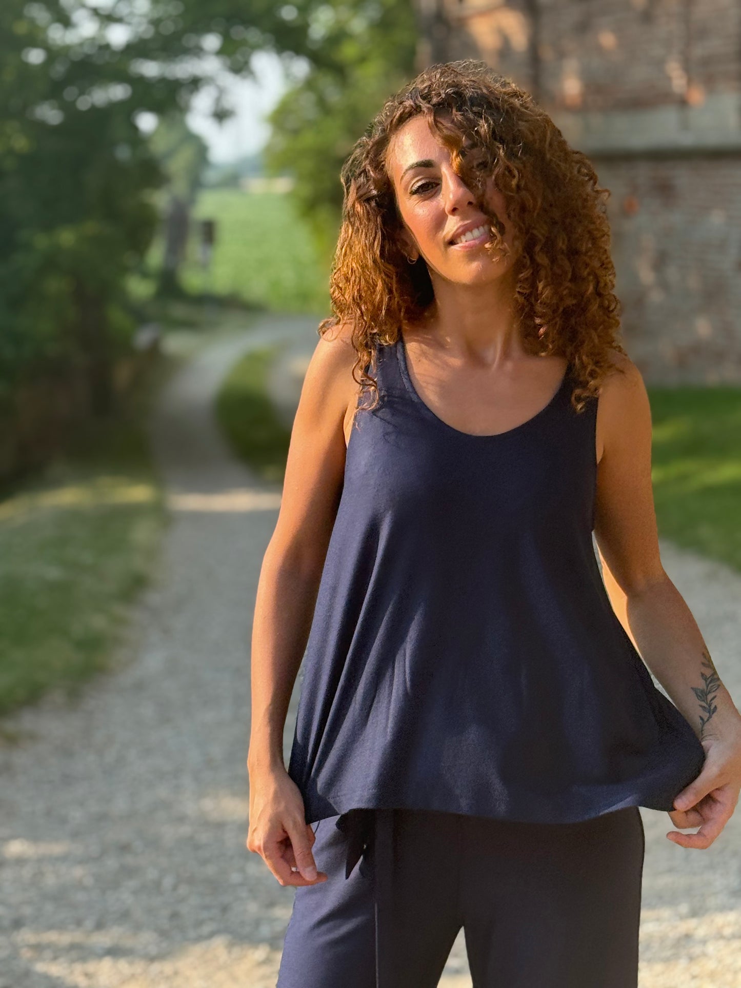 FEELING GOOD top MIRTILLO (+colori)