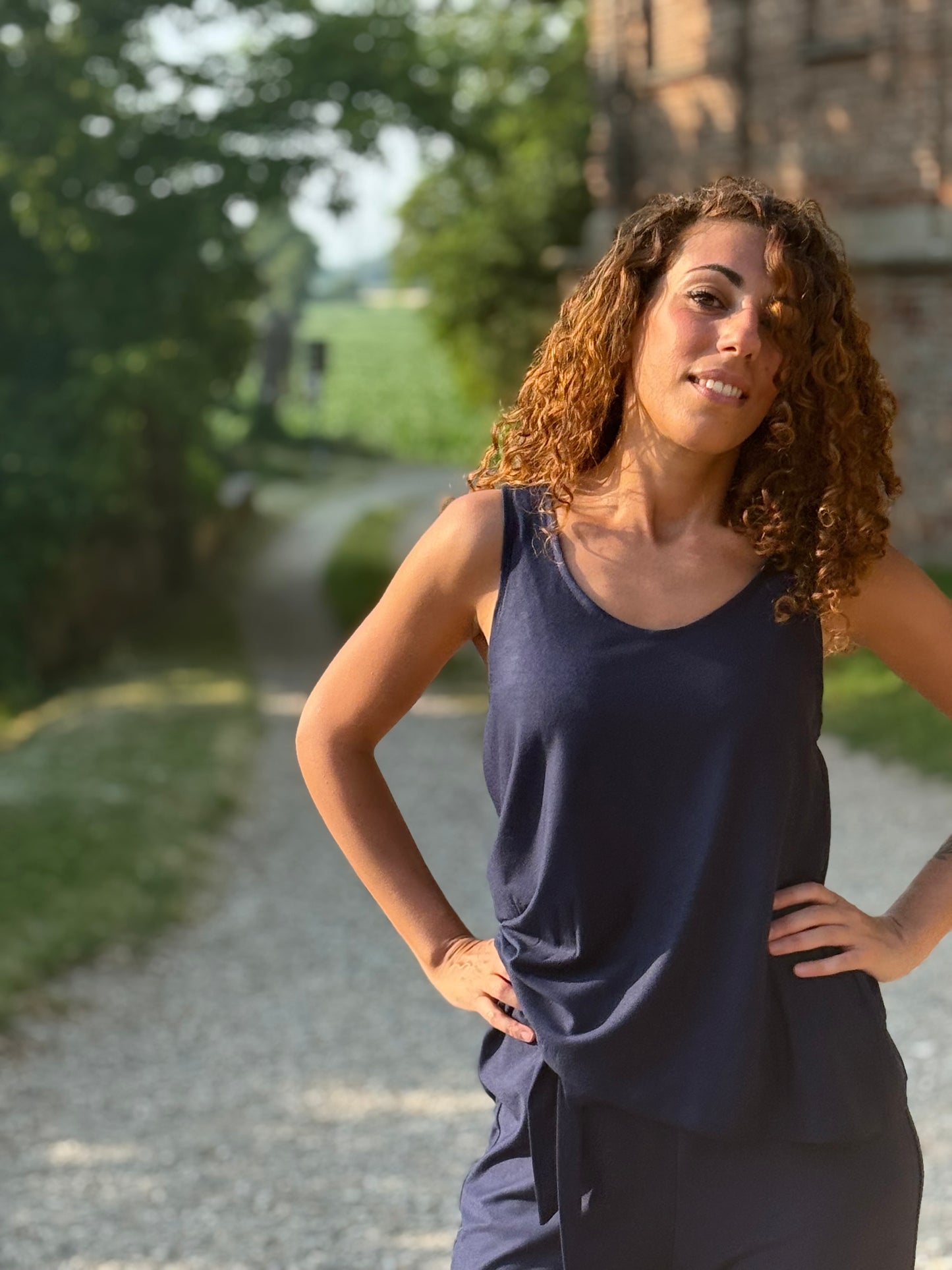 FEELING GOOD top MIRTILLO (+colori)