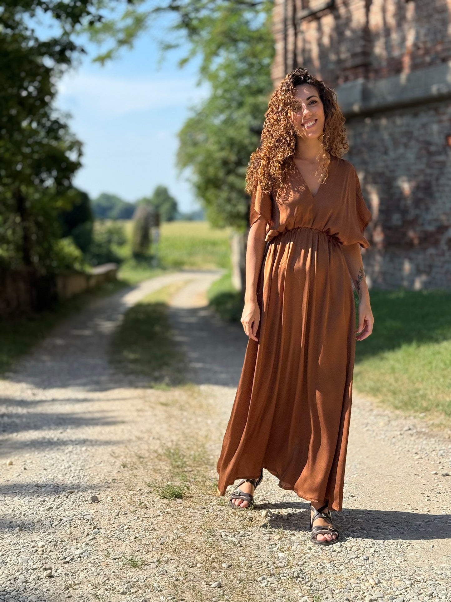 NINFA viscosa cuoio