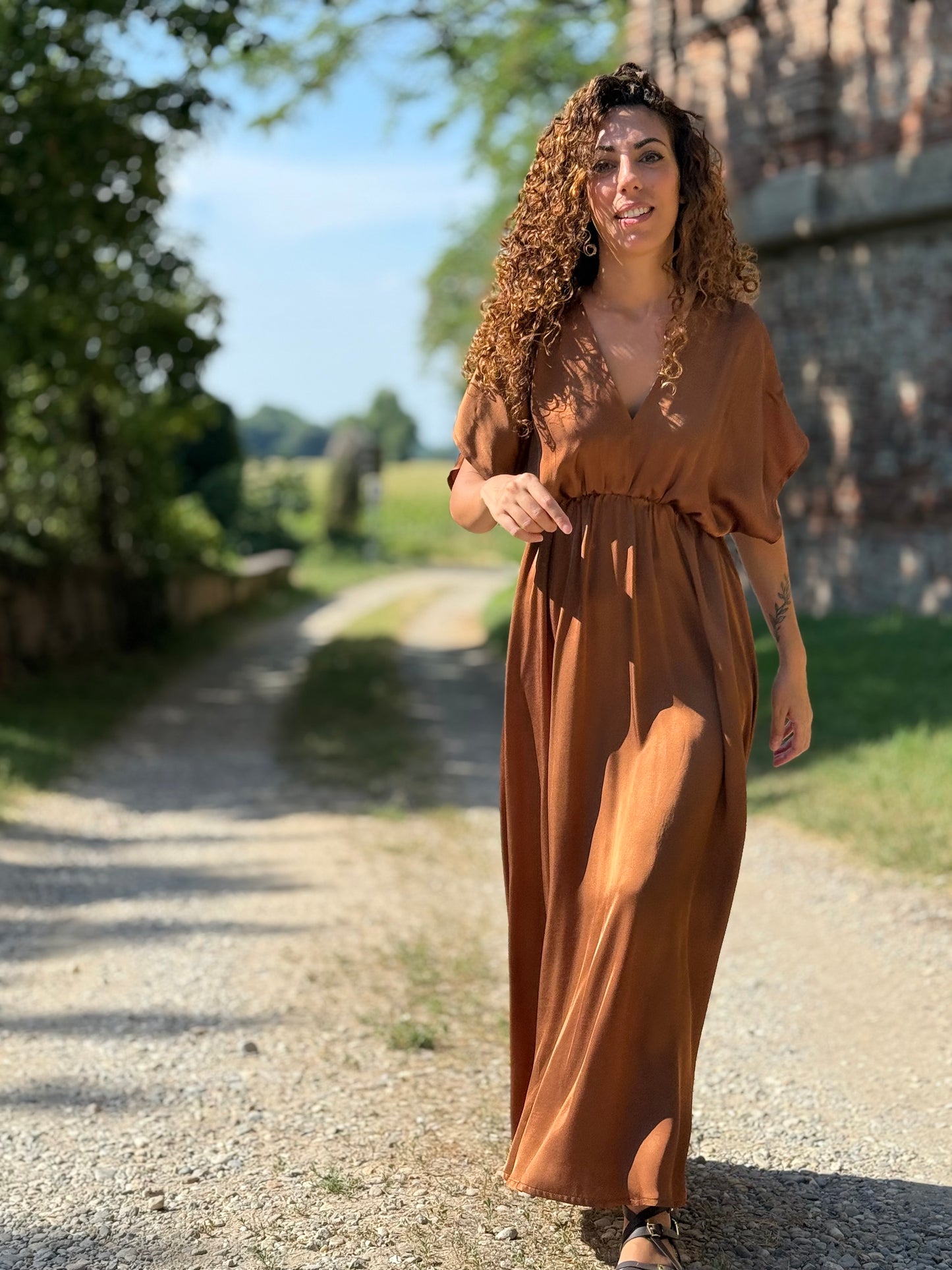 NINFA viscosa cuoio