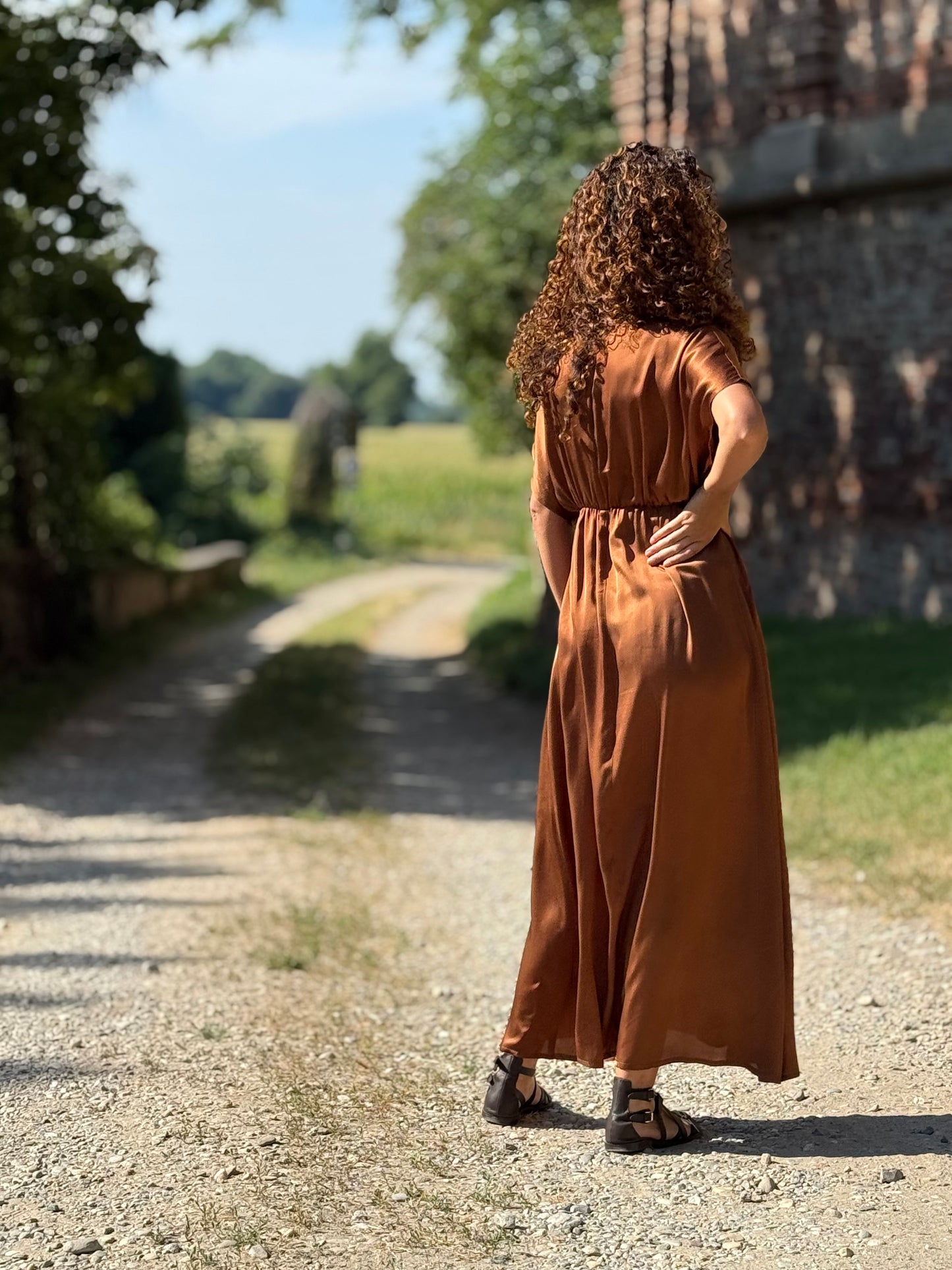 NINFA viscosa cuoio