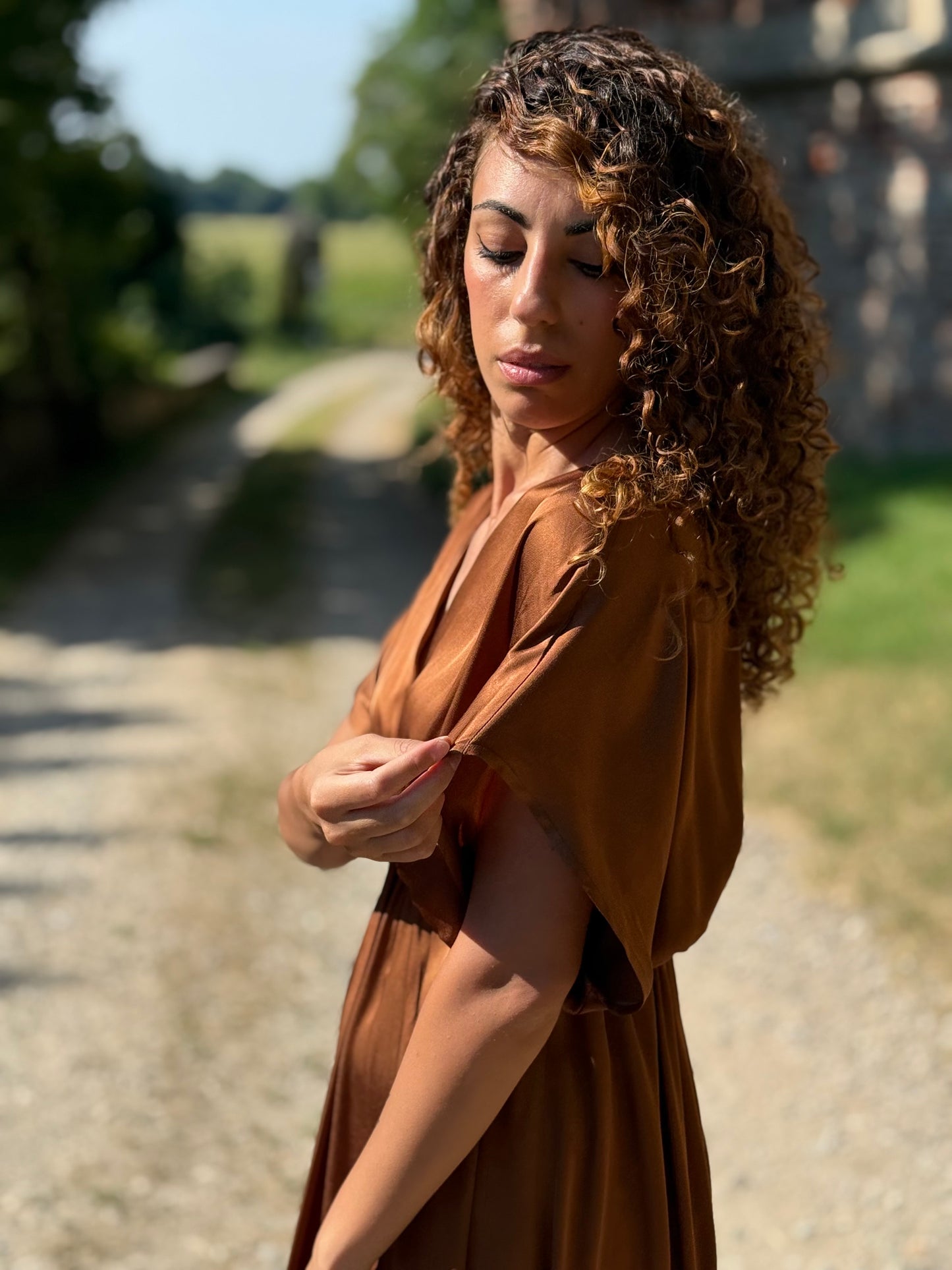 NINFA viscosa cuoio