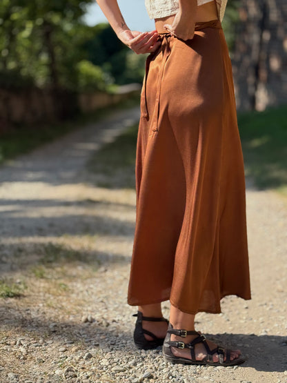 TULIPANO viscosa cuoio