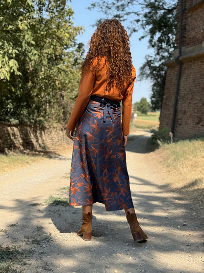 TULIPANO denim ricamato