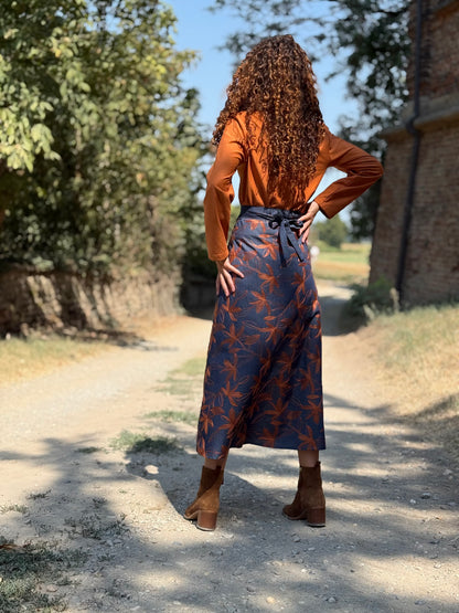 TULIPANO denim ricamato