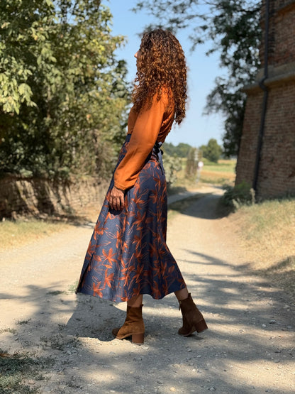 TULIPANO denim ricamato