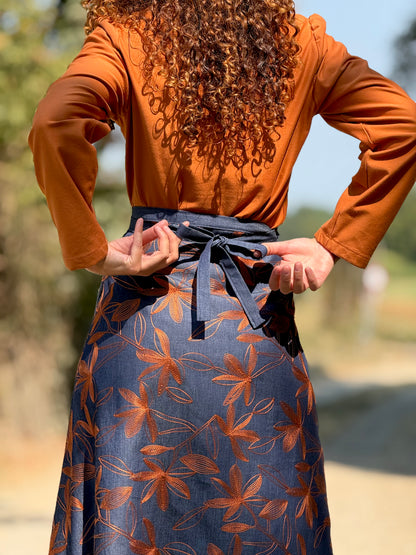 TULIPANO denim ricamato