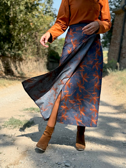 TULIPANO denim ricamato