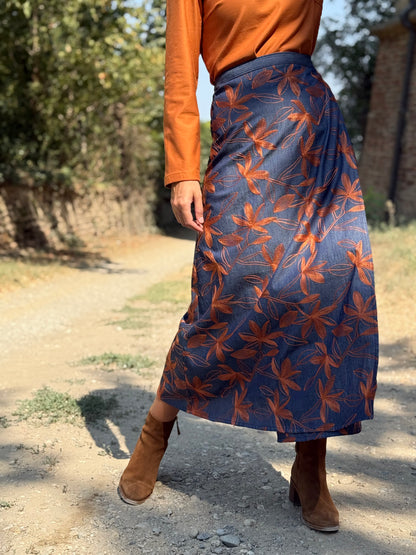 TULIPANO denim ricamato