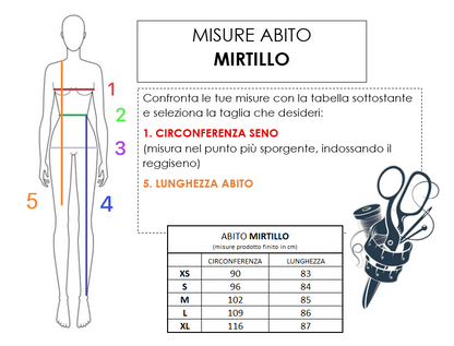 MIRTILLO QUADRETTI (Pronta consegna)