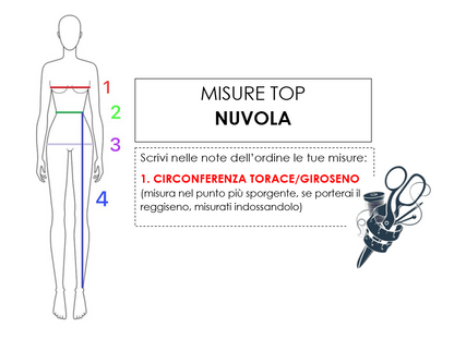 NUVOLA TOP TENCEL NERO