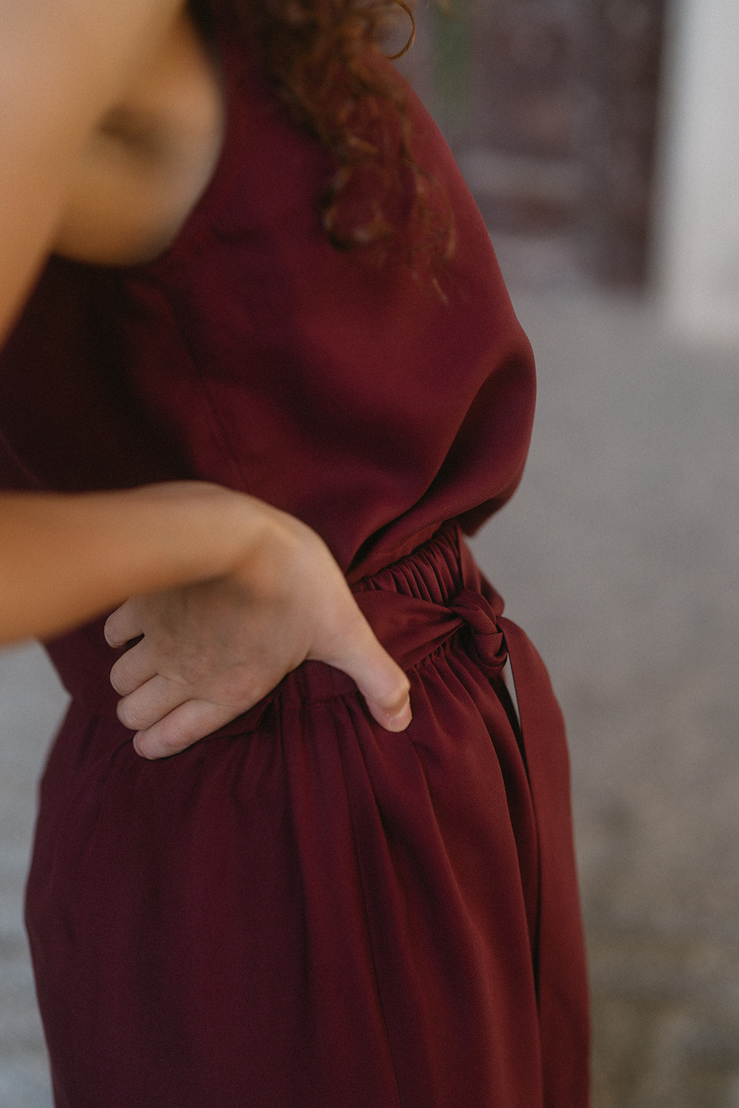 ULIVO TENCEL BORDEAUX