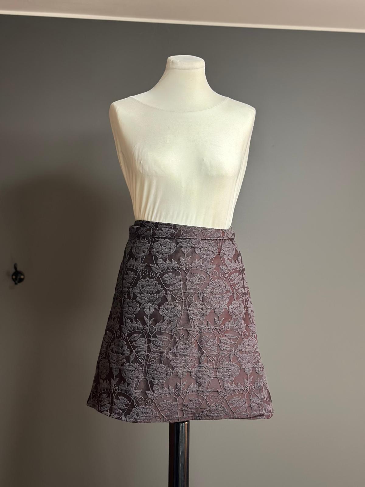 MINI TULIPANO COTONE RICAMATA (pezzo unico - pronta consegna)