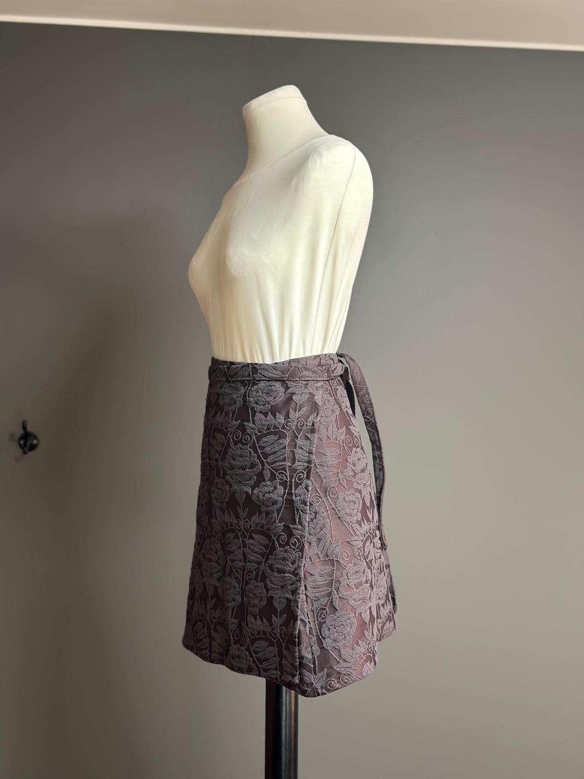 MINI TULIPANO COTONE RICAMATA (pezzo unico - pronta consegna)