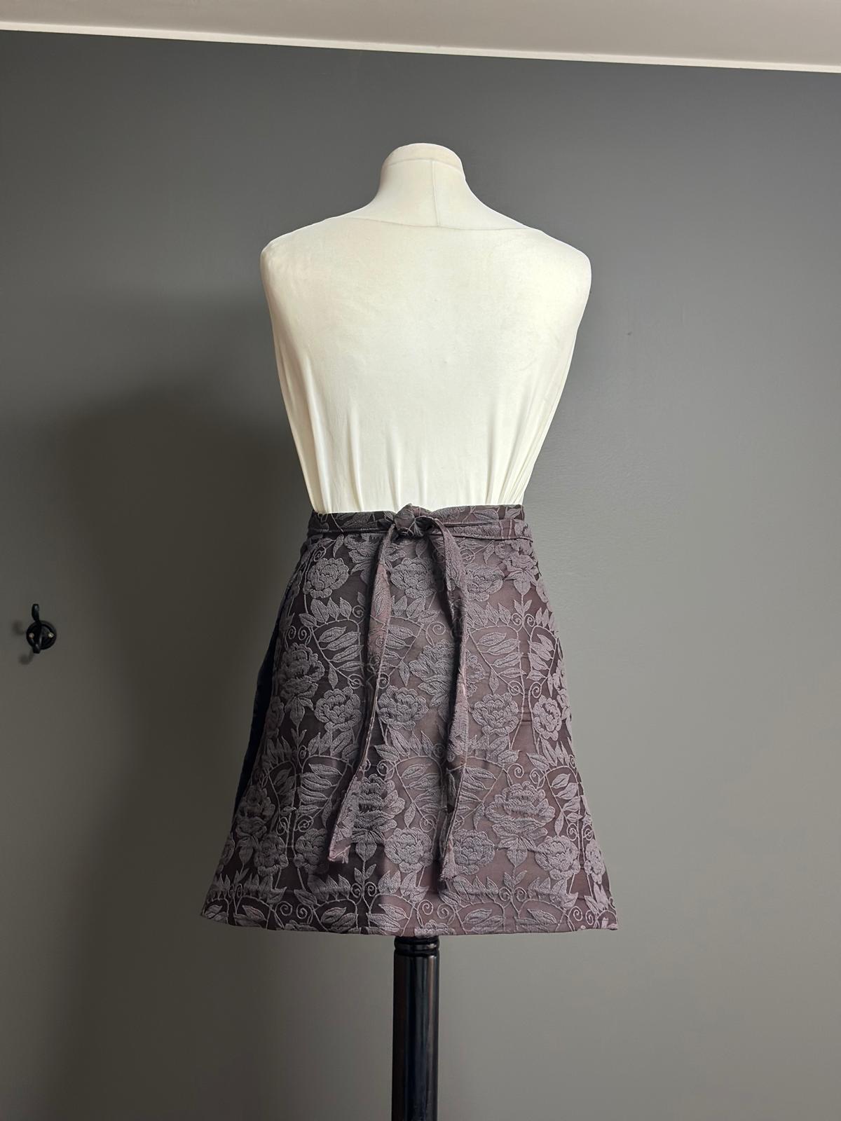 MINI TULIPANO COTONE RICAMATA (pezzo unico - pronta consegna)