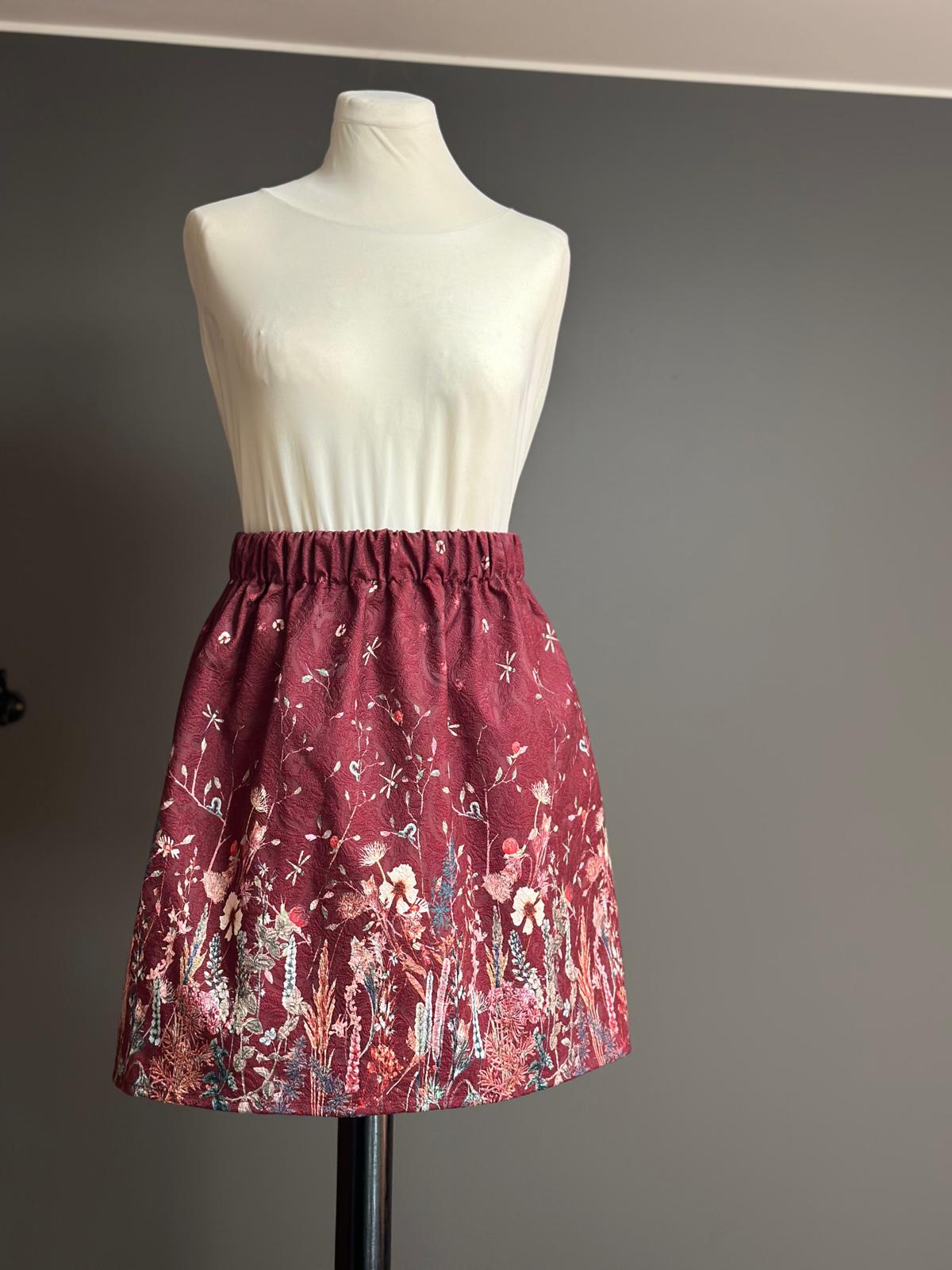 BOCCIOLO BORDEAUX FIORI