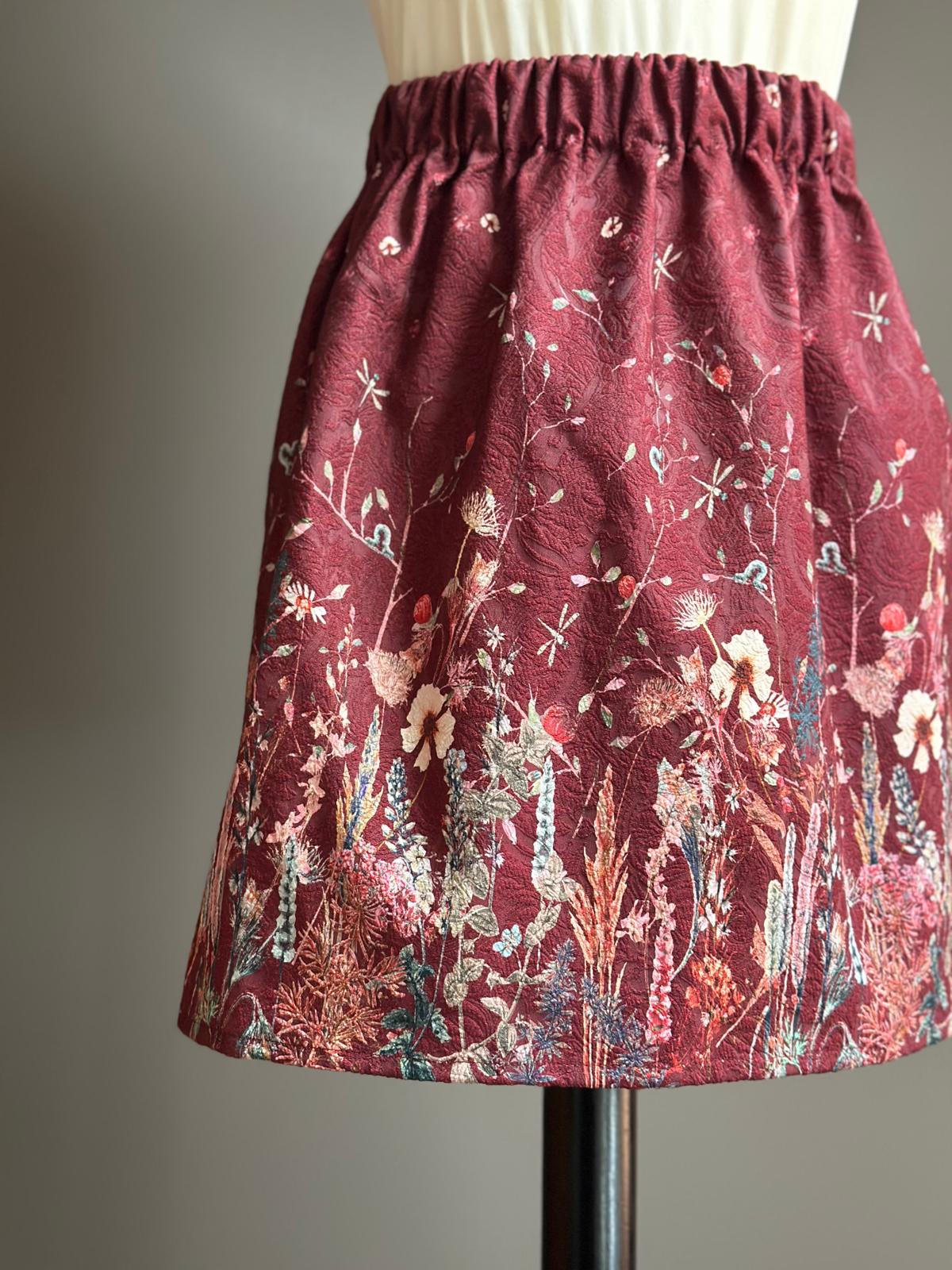 BOCCIOLO BORDEAUX FIORI