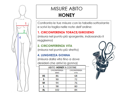 HONEY abito MARRONE