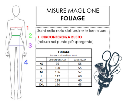 FOLIAGE CIOCCOLATO (pronta consegna)