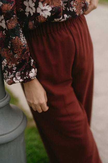 ARIA MISTO COTONE BORDEAUX