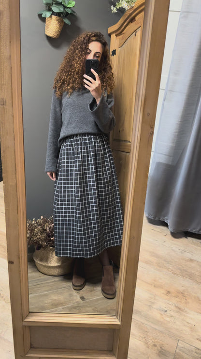 DAHLIA QUADRI ANTRACITE